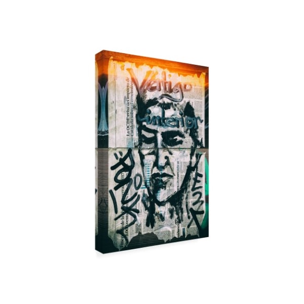 Philippe Hugonnard 'Made In Spain Graffiti Wall Papers II' Canvas Art,30x47